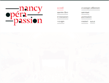 Tablet Screenshot of nancyoperapassion.com